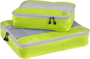 Uncharted Ultra-Lite Packing Cube 2 Piece Set, Neon Yellow, One Size