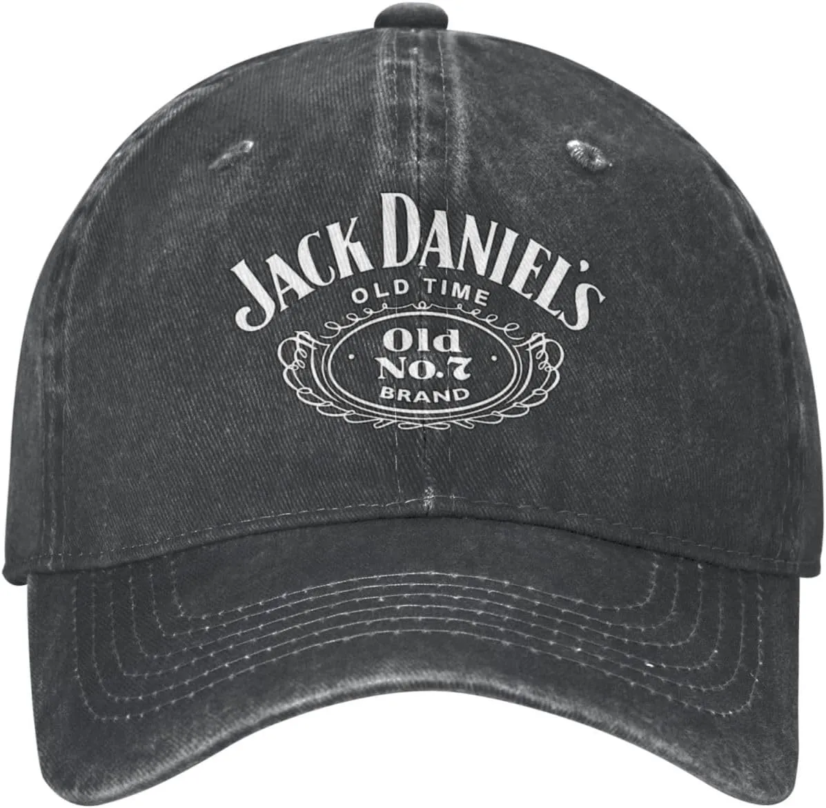 Unisex_Jack¡¥Daniel's¡¥Whiskey¡¥Logo_ Cowboy Hat Trucker Dad Gift Adjustable Buckle Closure Caps