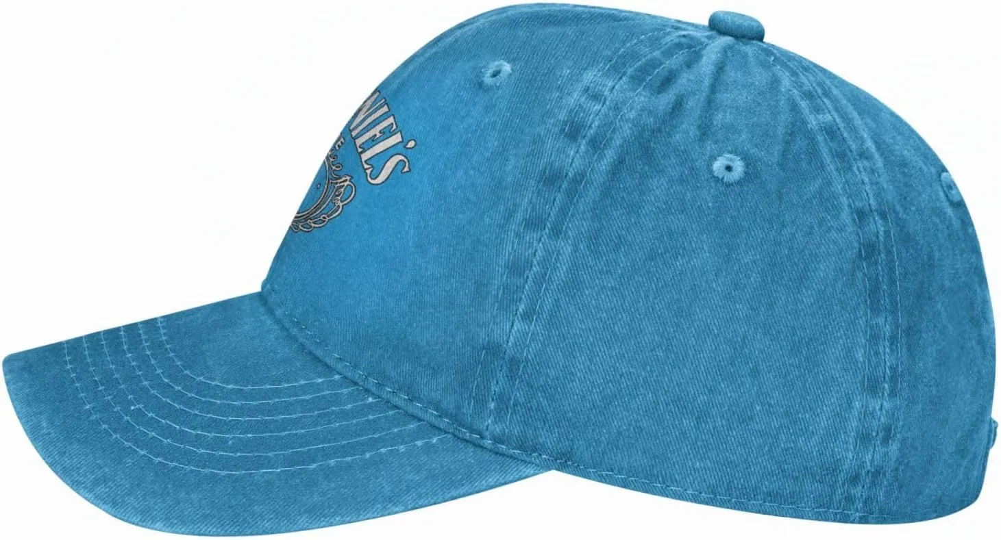 Unisex_Jack¡¥Daniel's¡¥Whiskey¡¥Logo_ Cowboy Hat Trucker Dad Gift Adjustable Buckle Closure Caps