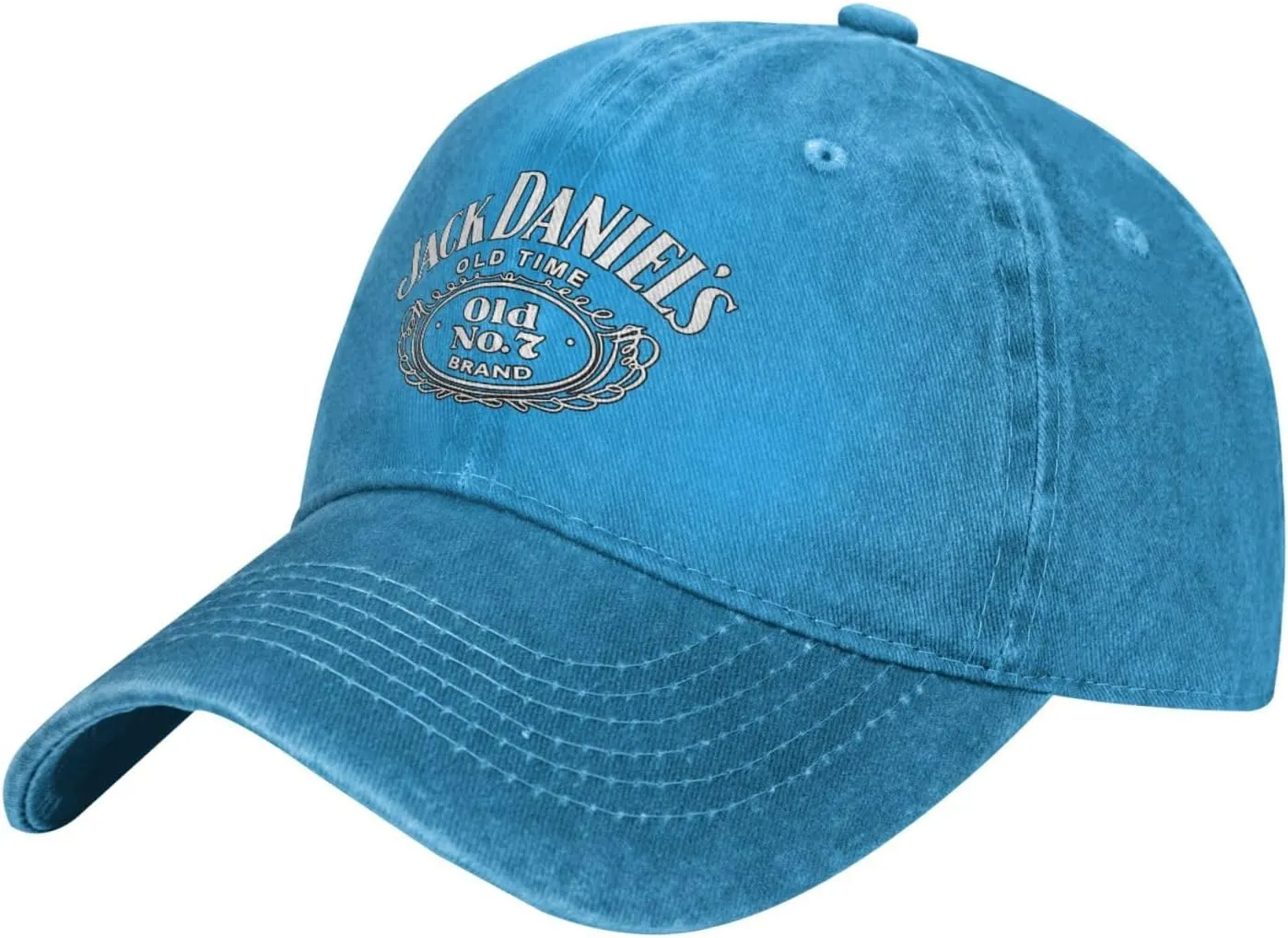 Unisex_Jack¡¥Daniel's¡¥Whiskey¡¥Logo_ Cowboy Hat Trucker Dad Gift Adjustable Buckle Closure Caps