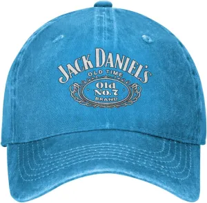 Unisex_Jack¡¥Daniel's¡¥Whiskey¡¥Logo_ Cowboy Hat Trucker Dad Gift Adjustable Buckle Closure Caps