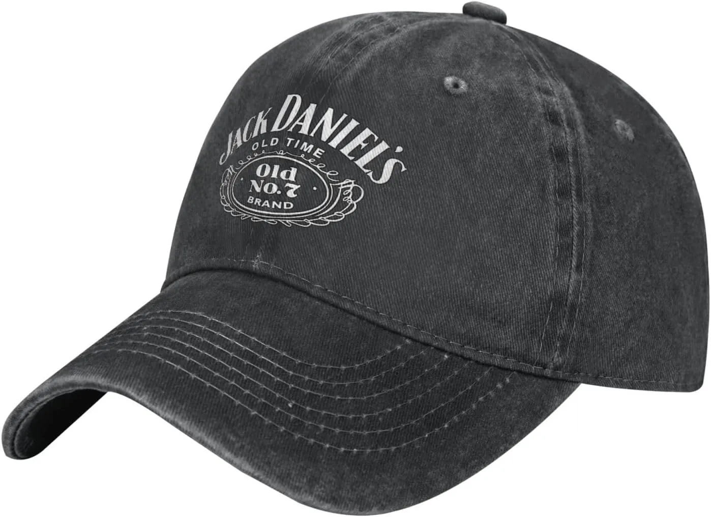 Unisex_Jack¡¥Daniel's¡¥Whiskey¡¥Logo_ Cowboy Hat Trucker Dad Gift Adjustable Buckle Closure Caps