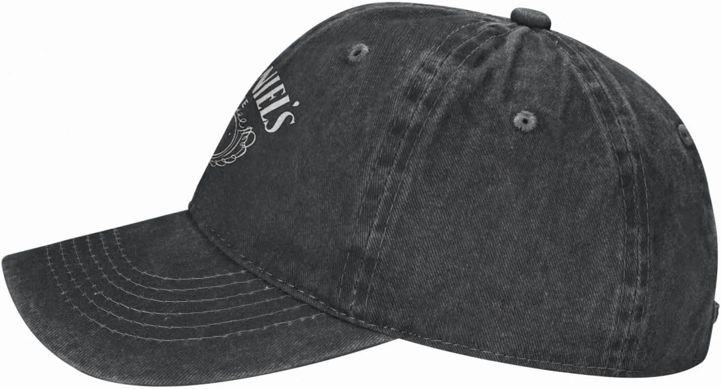 Unisex_Jack¡¥Daniel's¡¥Whiskey¡¥Logo_ Cowboy Hat Trucker Dad Gift Adjustable Buckle Closure Caps