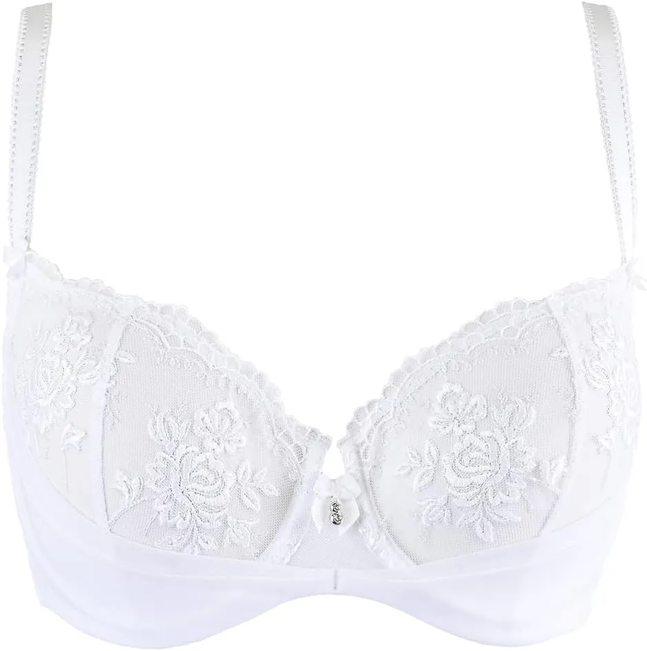 V-10211 Elegant Balconette Unpadded Bra