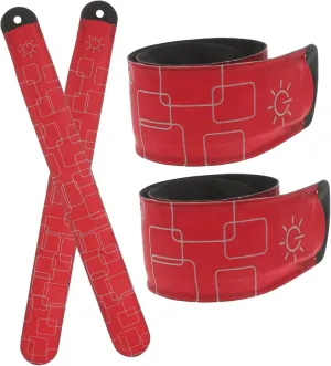 VANZACK LED Horse Ankle Strap Running Belt Lighted Arm Bands for Night Walking Safety Patrol Belt Reflective Arm