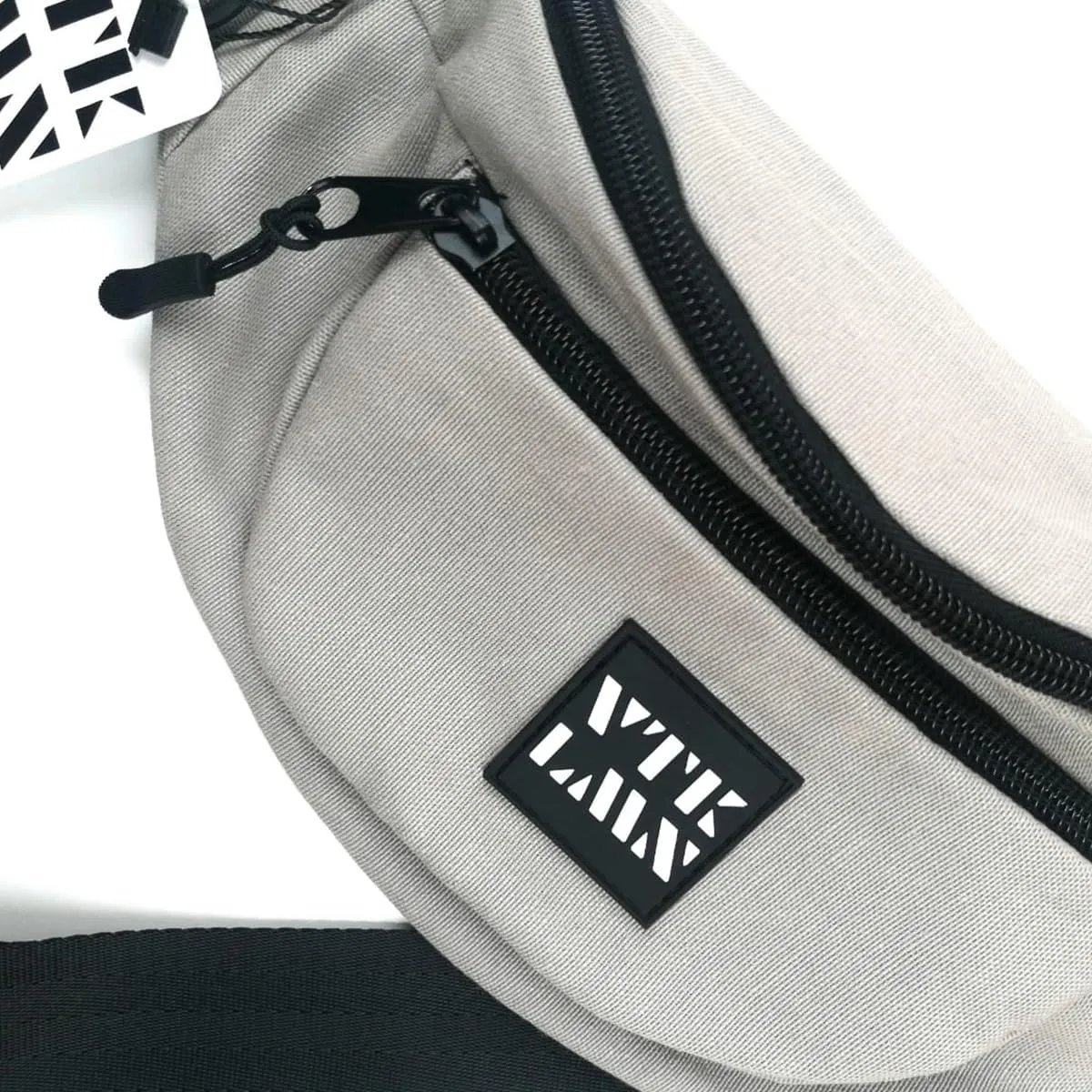 Vatkalimon Women Fanny Pack Set. Grey, Pink and White Crossbody Bags, Belt Beg for Womens, Bags for Women Bum Bag with Adjustable Strapomen