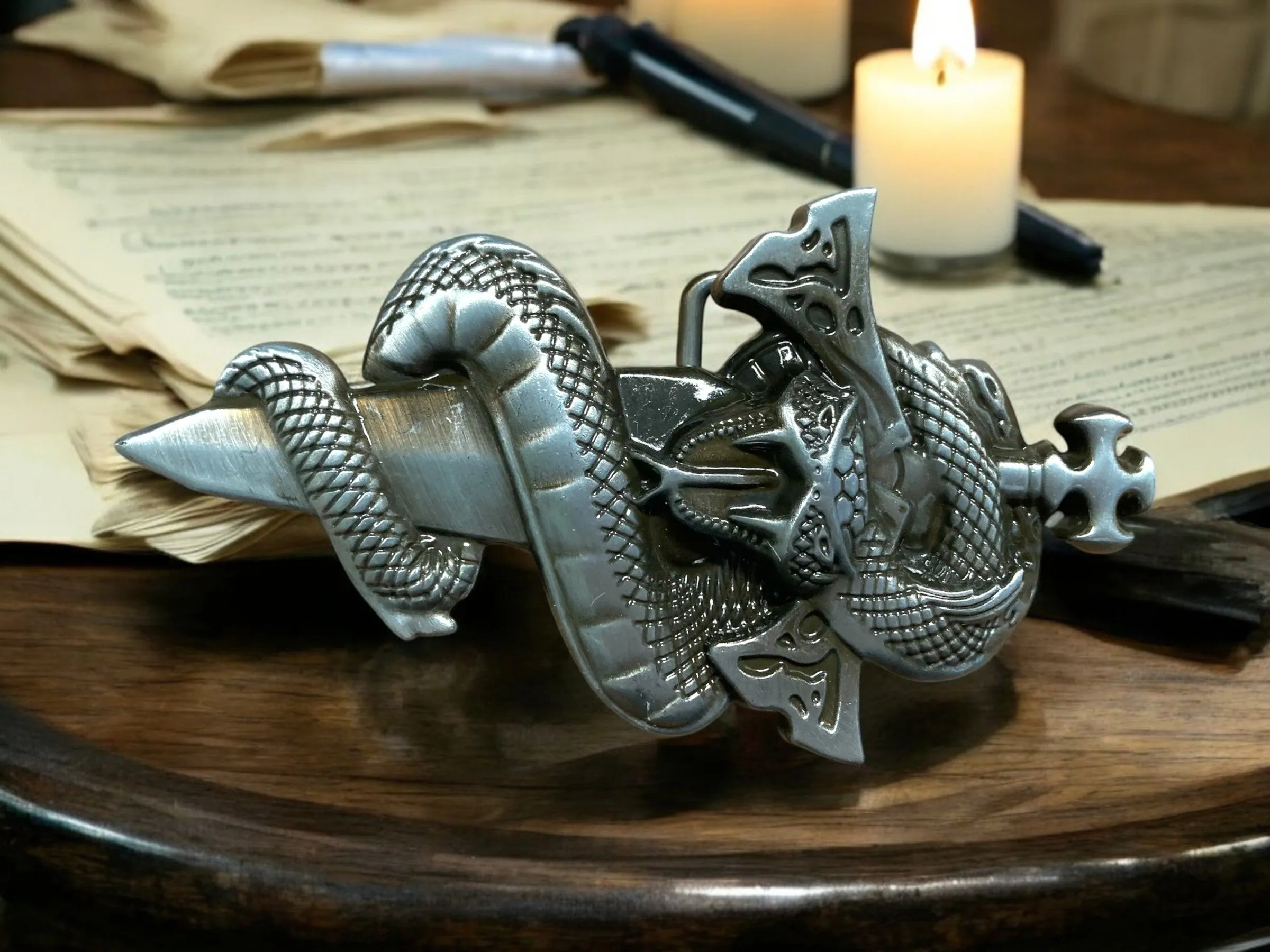 Venom's Edge Belt Buckle
