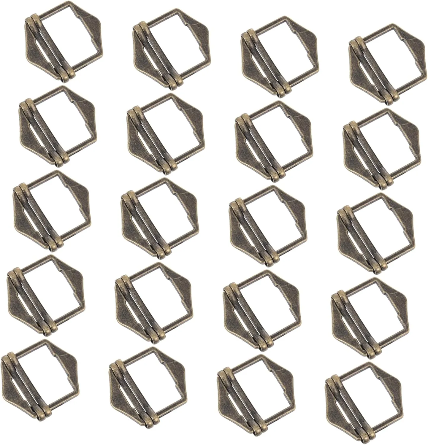 Versatile Bag Buckles Set Pcs Zine-Alloy Buckles for DIY Projects Crafts Luggage Straps Travel Straps