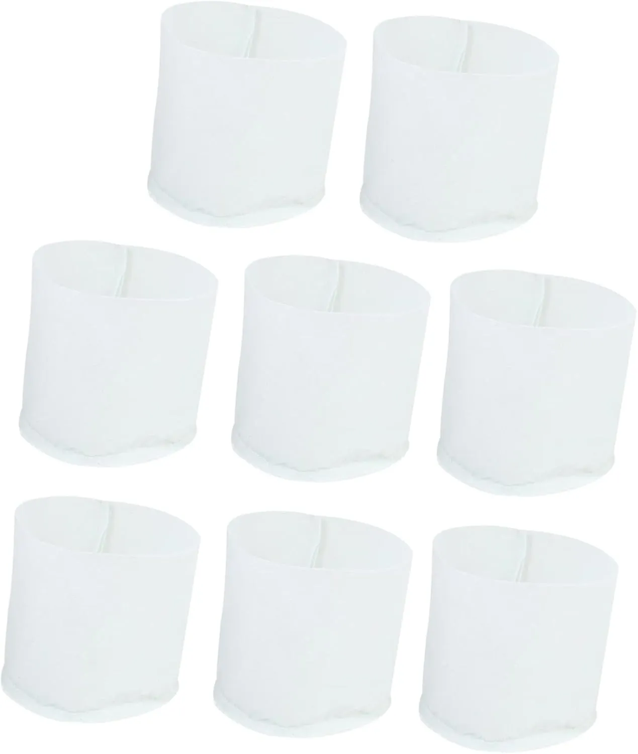 VICASKY 50pcs Grow Bag White Bags Growing Nursery Bags The Self Outdoor Plants Plant Bag Outdoor Horticultural Planting Bag for Fabric Planting Bed Planter Heavy Seedling Non-Woven Fabric