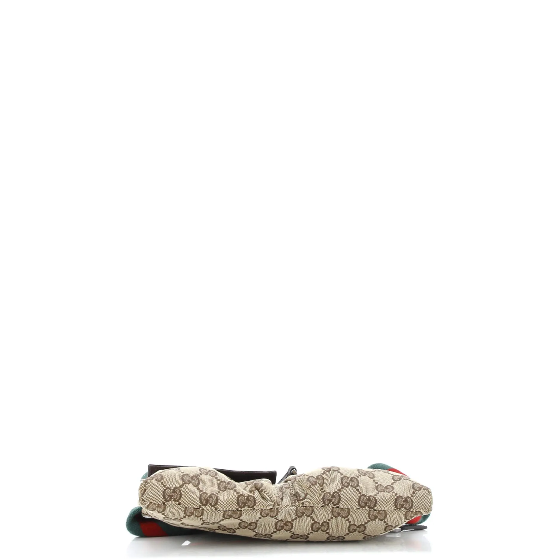 Vintage Double Belt Bag GG Canvas with Leather