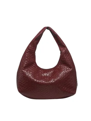 Vintage Leather Tote Handbag