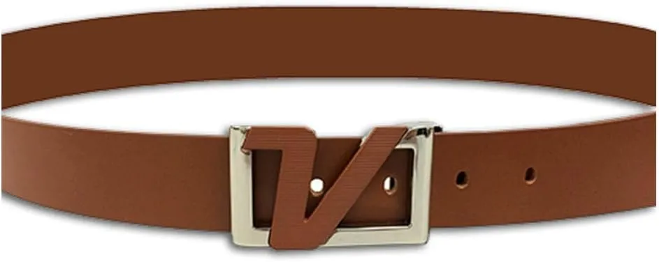 Volvik Power Soft Explosive Ball Speed Golf Balls 3 Dozen (36 Balls) Bundle with Genuine Italian Leather White Color Belt.