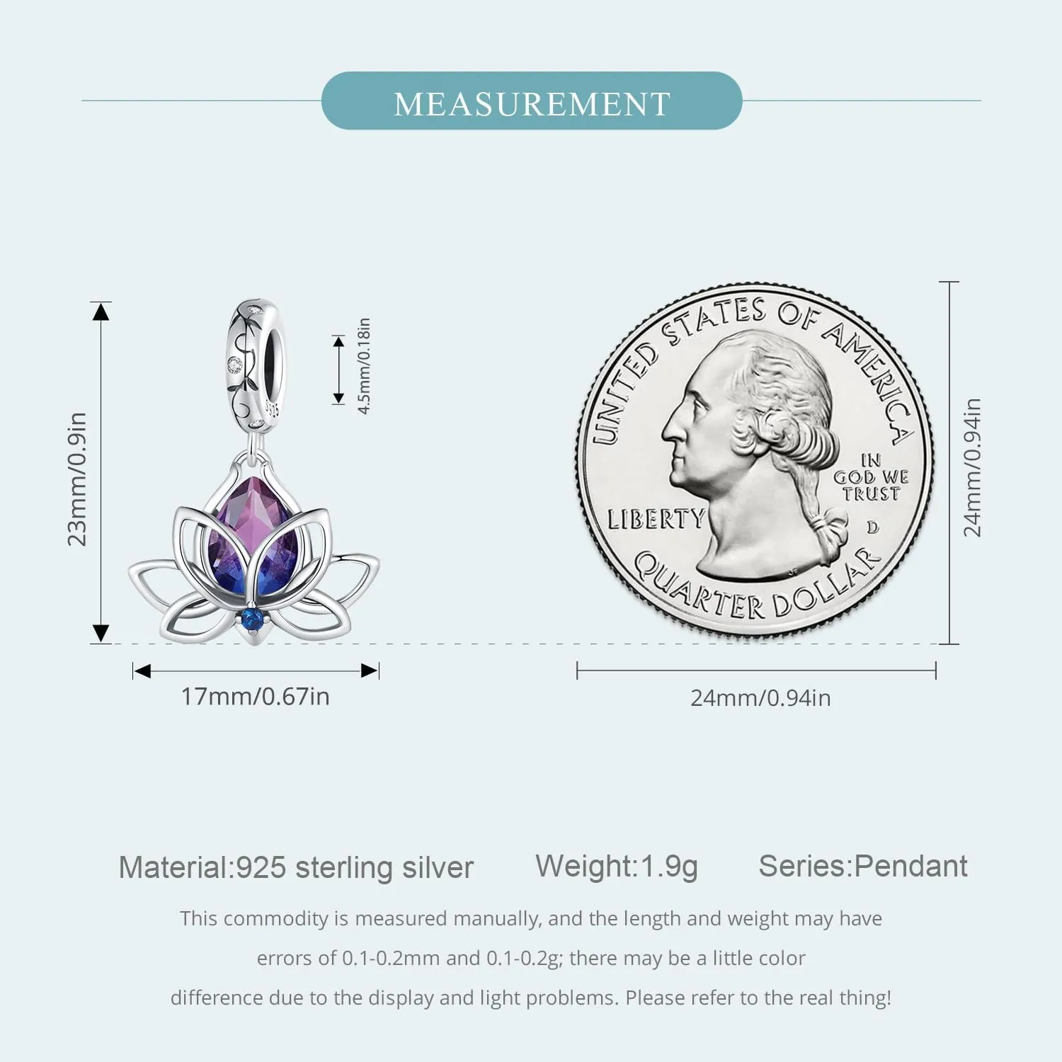 VOROCO Charm 925 Sterling Silver Bracelet Necklace Pendant Bead Charms Jewelry Gift for Women Mother Daughter Grandma Family Friends
