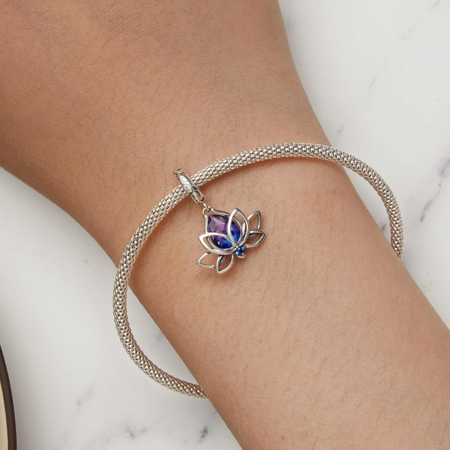 VOROCO Charm 925 Sterling Silver Bracelet Necklace Pendant Bead Charms Jewelry Gift for Women Mother Daughter Grandma Family Friends