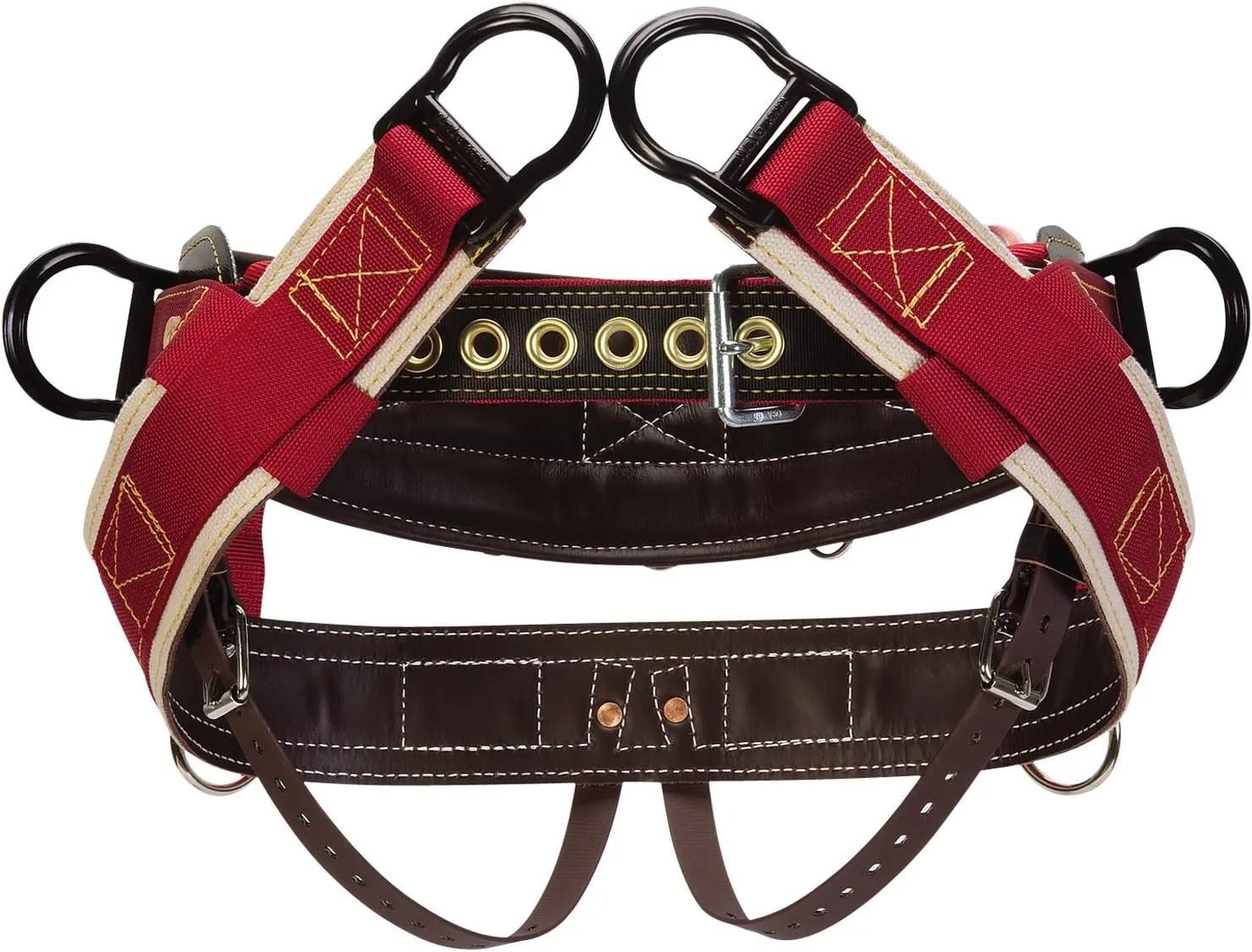 Weaver Leather WLC 315 Saddle with 1" Heavy Duty Coated Webbing Leg Straps