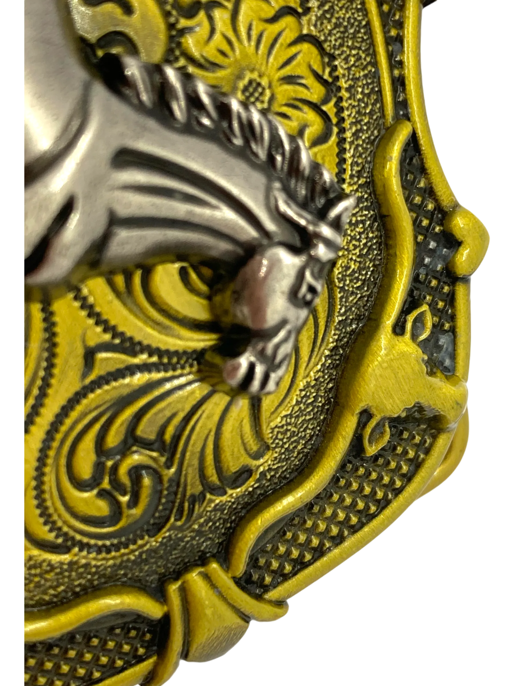 Western Steed Belt Buckle