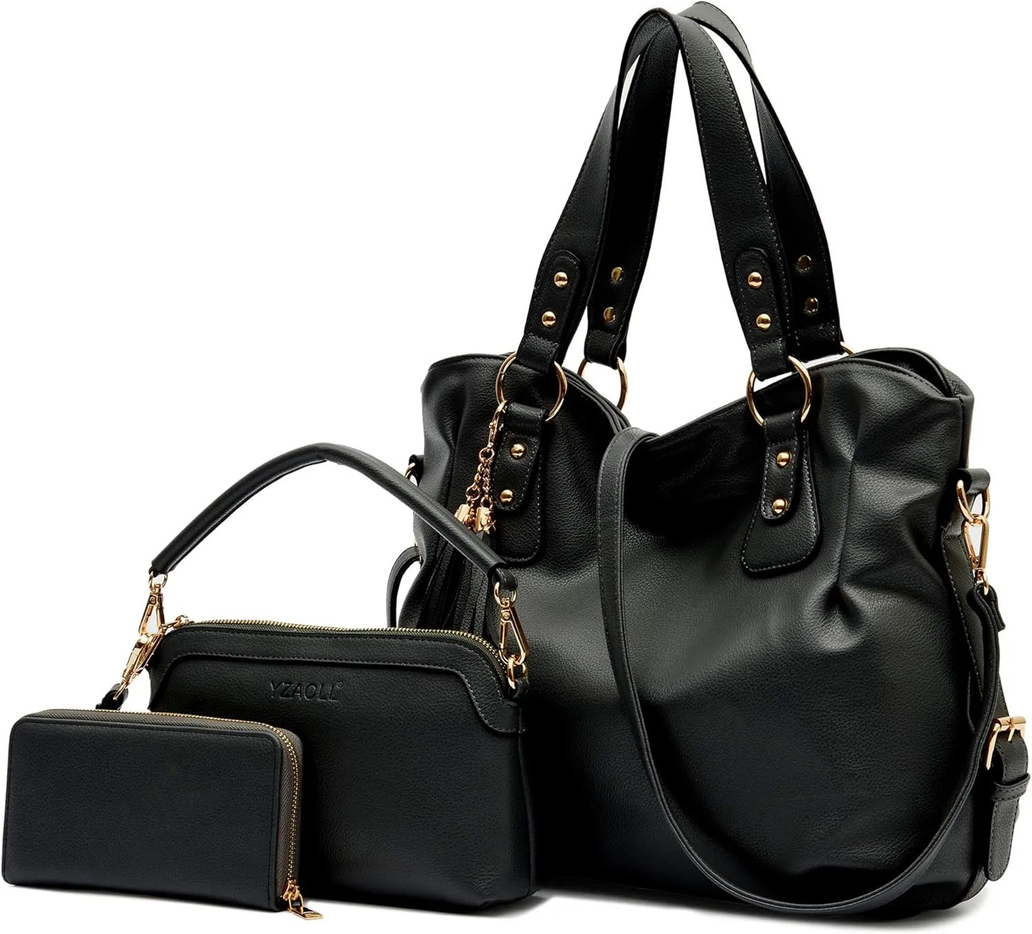 Women Large Crossbody Bags Ladies Satchel Shoulder Handbags Purse and Wallet Set for Women Totes Hobo Purses