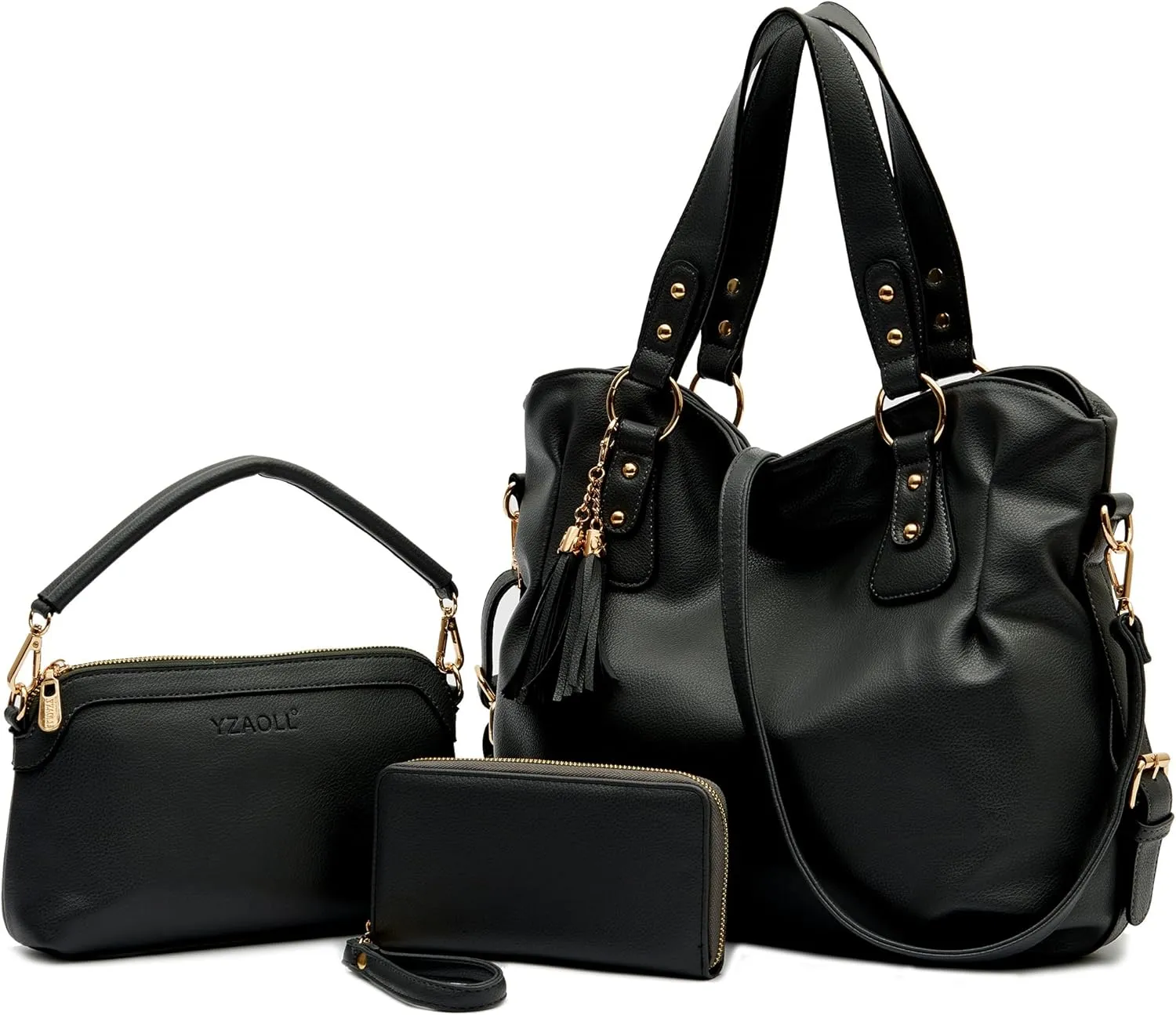 Women Large Crossbody Bags Ladies Satchel Shoulder Handbags Purse and Wallet Set for Women Totes Hobo Purses