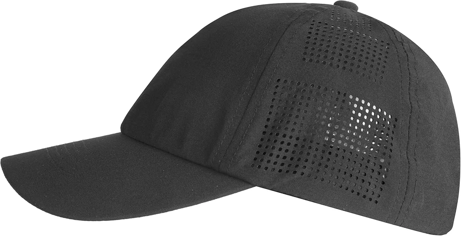 Women Quick Drying Baseball Cap Sun Hats Mesh Lightweight UV Protection for Outdoor Sports - Multiple Colors