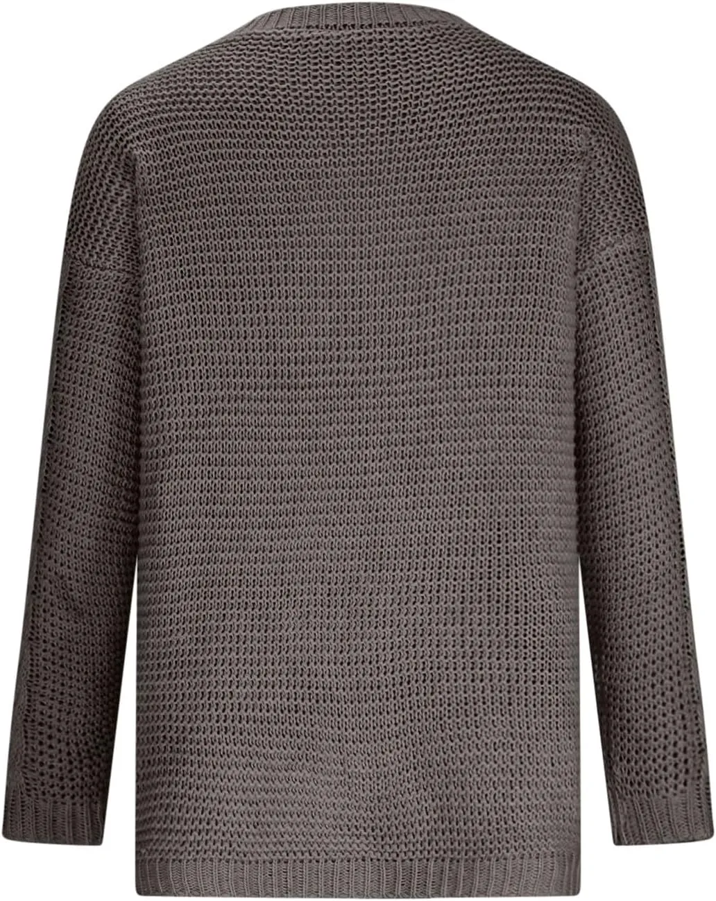 Women Solid Chunky Cable Knit Sweaters Pullover Fall Fashion 2023 Loose Winter Sweaters (Available in Plus Size)