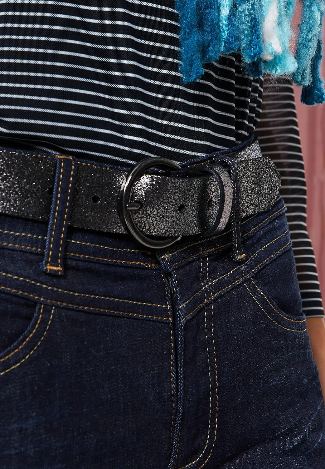 Women's A580669 Leather Belt