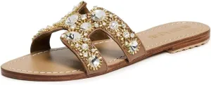 Women's Embellished Slides