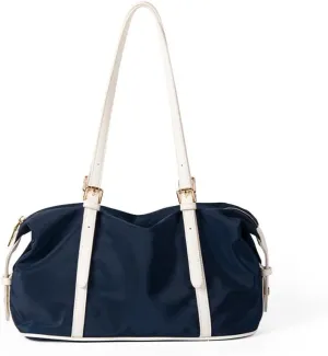 Women's Nylon Tote Bag Casual Boho Shoulder Bag Large Capacity Nylon Underarm Bag Y2k Tote Bag