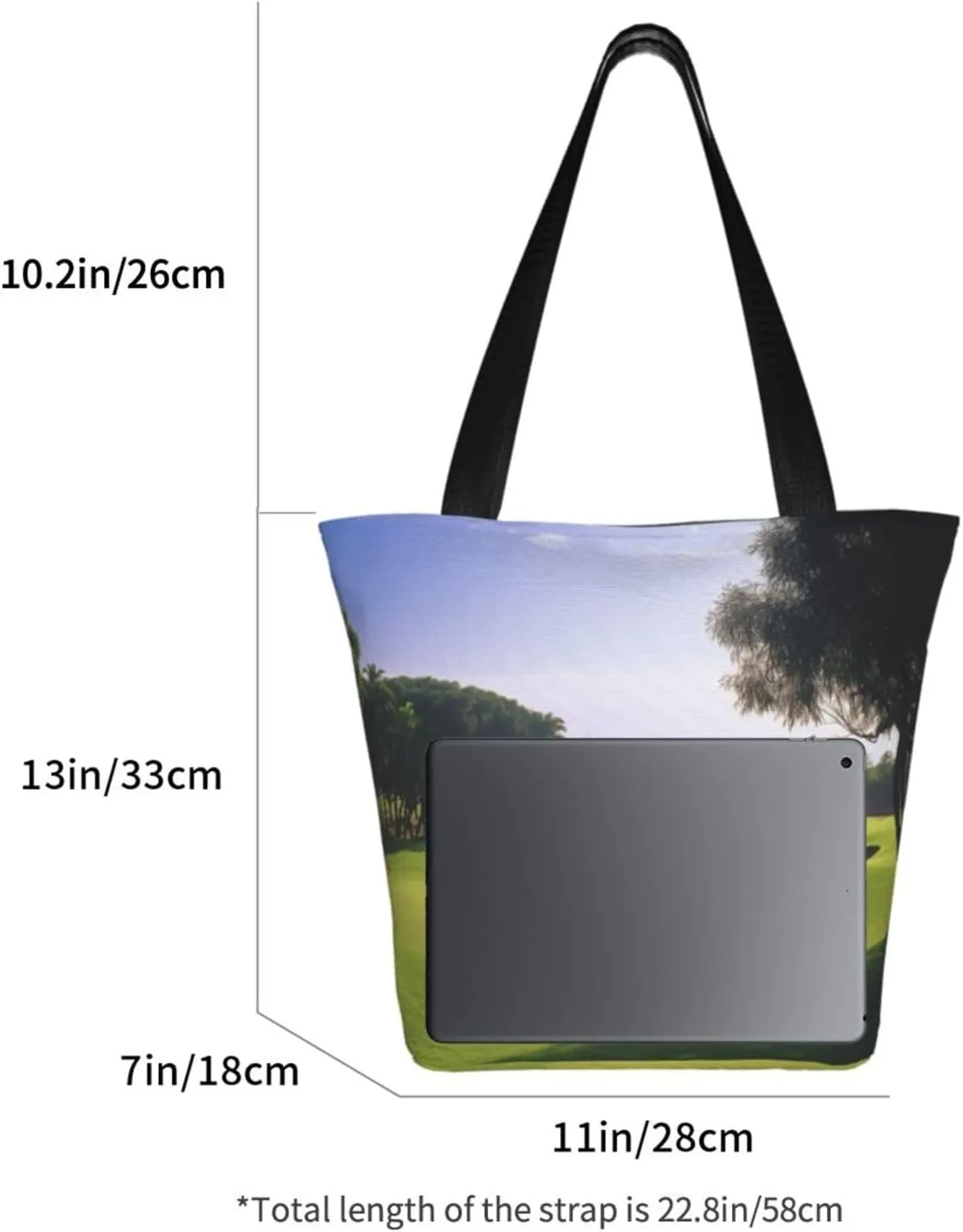 Women's Shoulder Bag with Karate Boy Vector Changeable Belt Color Printed Handbag Tote Bag Shopping Bags