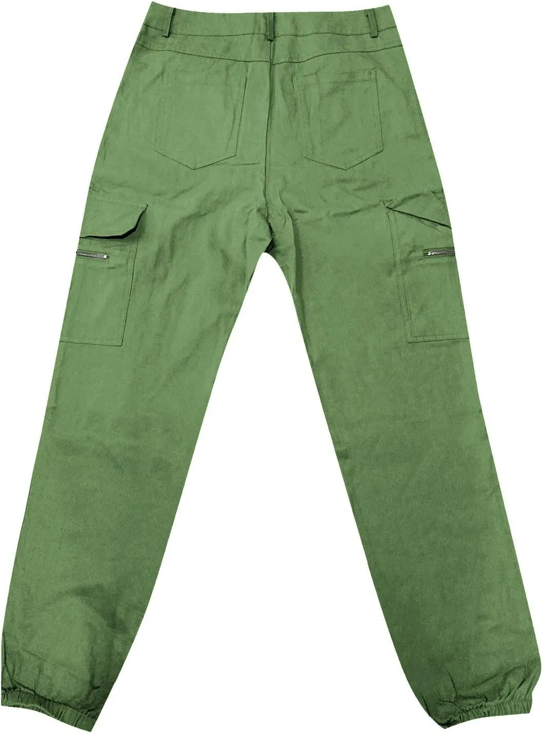 Womens Skinny Cargo Jeans with Pockets Mid Waist Flap Pocket Motorcycle Western Cowgirl Trousers Slim Fit Denim Pants