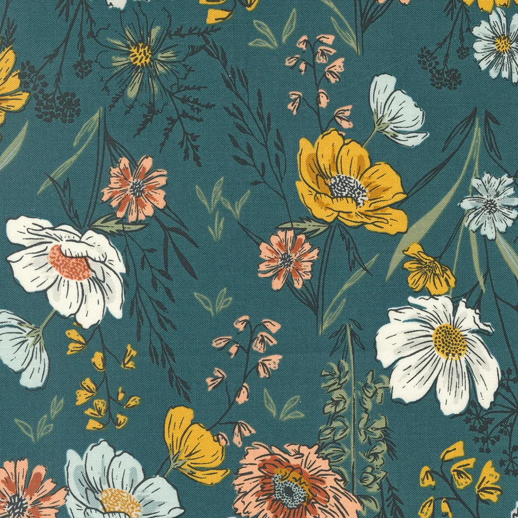 Woodland Wildflowers - Dark Lake