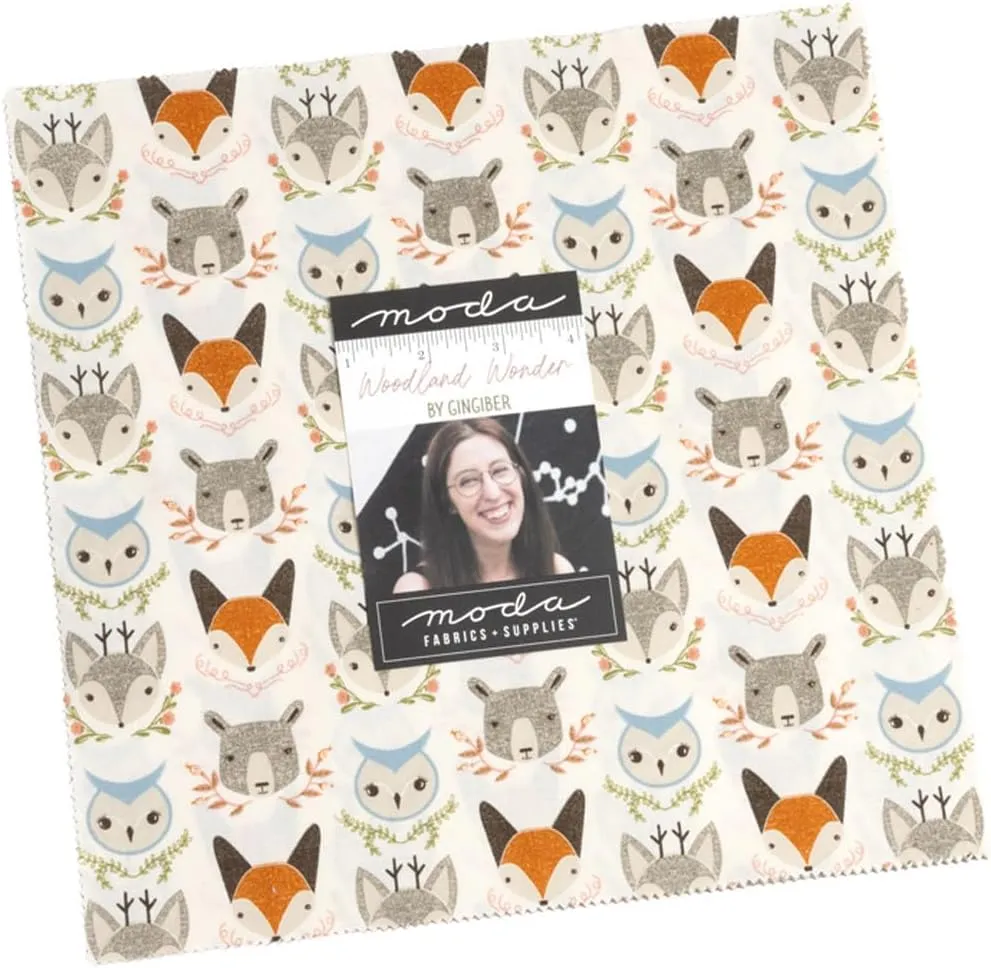Woodland Wonder Layer Cake®, 42-10" Precut Fabric Quilt Squares by Gingiber