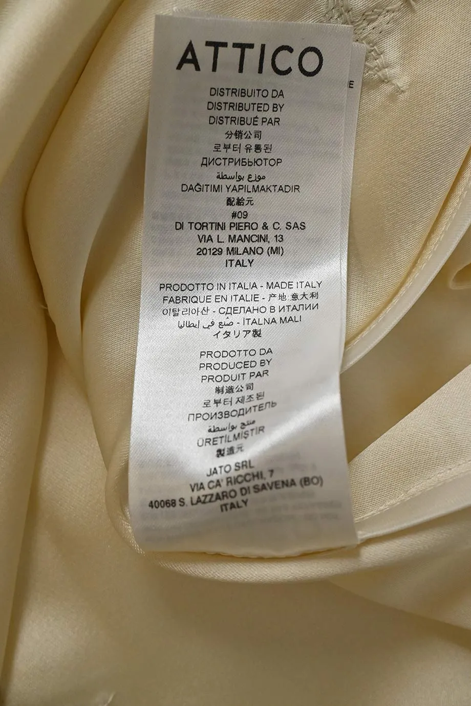 [WW39273] The Attico | Maxi Dress