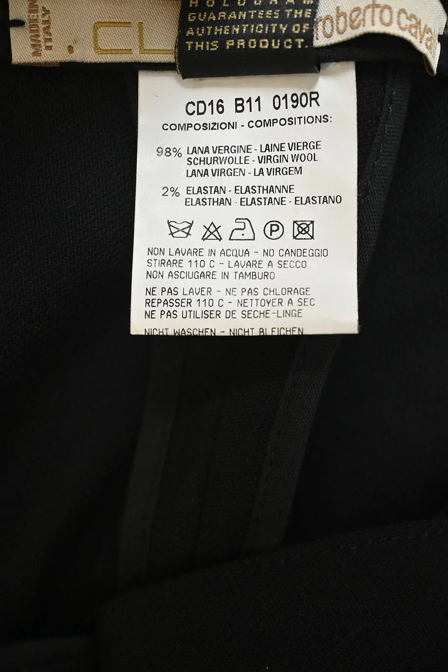 [WW39762] Roberto Cavalli | Wide Leg Pants