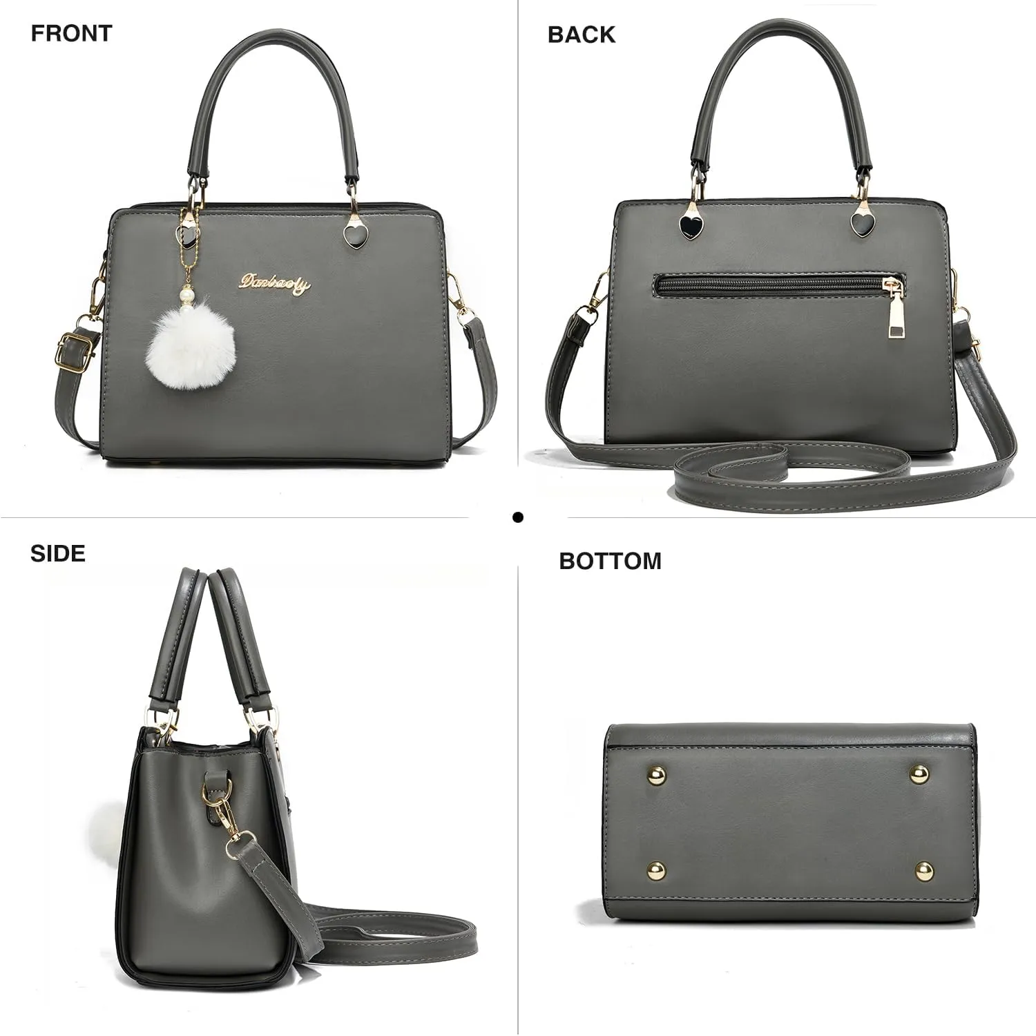 Xiaoyu Small Purses and Handbags for Women Ladies Fashion Crossbody bag Stylish Top Handle Satchel Shoulder Bags Totes