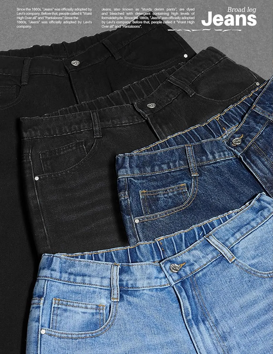 Y2k Baggy Jeans for Men Hip Hop Vintage Demin Pants Harajuku Plain Skater Jeans Loose Fit Dance Skateboard Pants