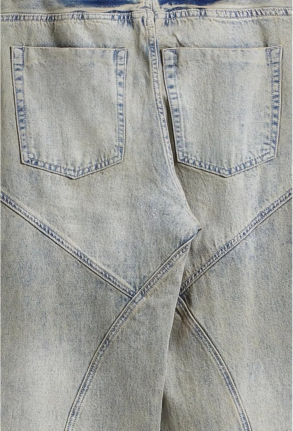 Y2k Baggy Jeans Men Vintage Hip Hop Style Skater Jeans Denim Loose Fit Dance Pants