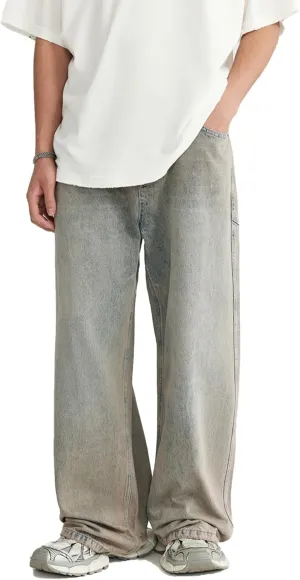 Y2k Baggy Jeans Men Vintage Hip Hop Style Skater Jeans Denim Loose Fit Dance Pants