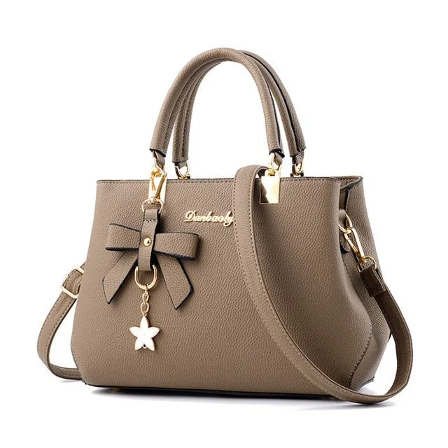 YINGPEI Women Bag Shoulder Handbag Messenger Bags Women Vintage Fashion Luxury Top-Handle Composite Bag Purse Wallet Leather