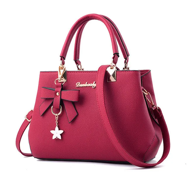 YINGPEI Women Bag Shoulder Handbag Messenger Bags Women Vintage Fashion Luxury Top-Handle Composite Bag Purse Wallet Leather