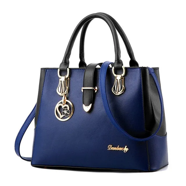 YINGPEI Women Bag Shoulder Handbag Messenger Bags Women Vintage Fashion Luxury Top-Handle Composite Bag Purse Wallet Leather