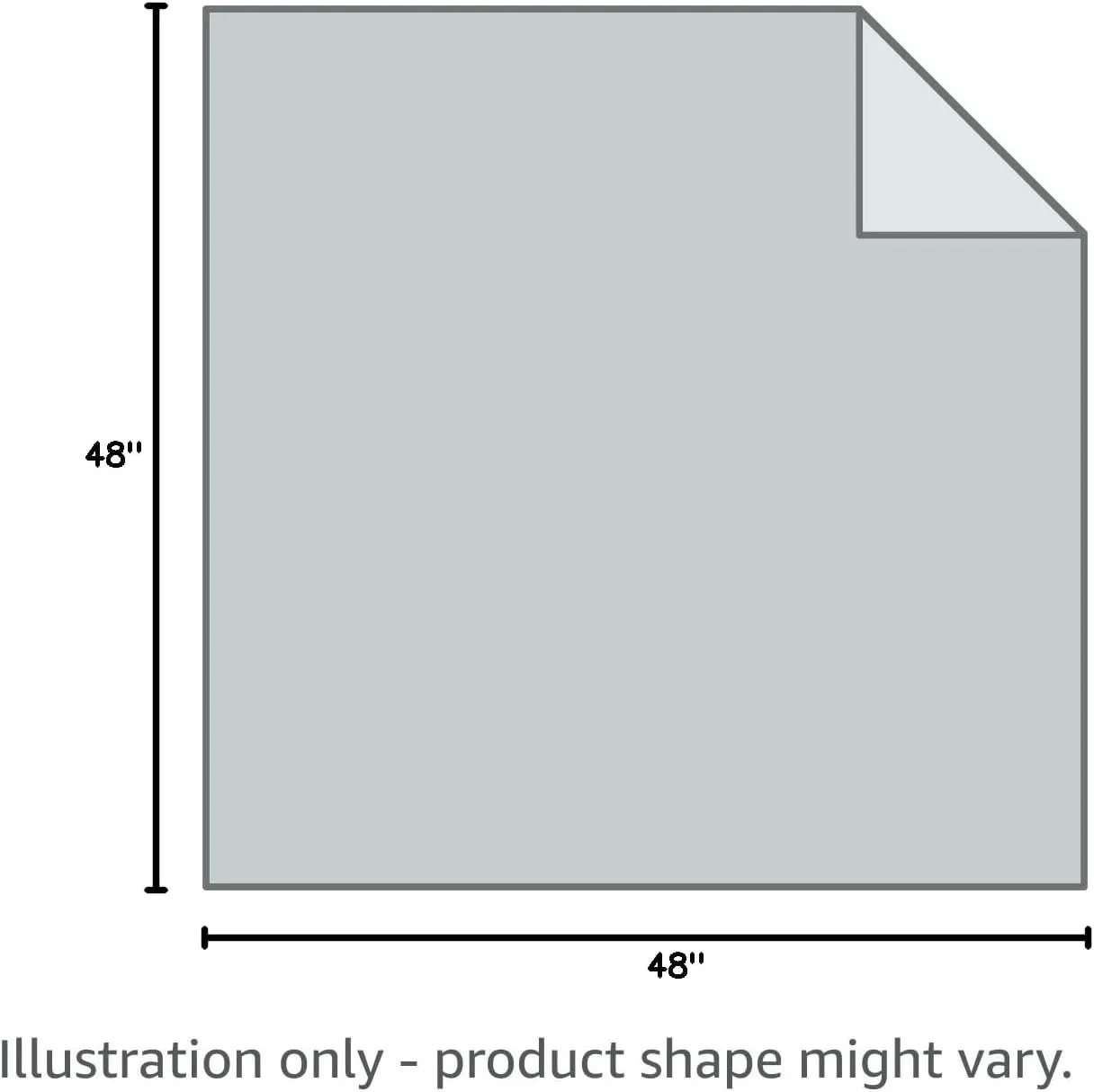 YnM Exclusive Cooling Weighted Blanket, Nylon/PE Fabric, Smallest Compartments, Bed Blanket for One Person of 140lbs, Ideal for Twin/Full Bed (48x72 Inches, 15 Pounds, Light Grey Quill)