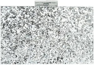 YYW Women Sequin Acrylic Clutch Box Crossbody Bag Handbag Bridal Party Cocktail Evening Clutch Purse