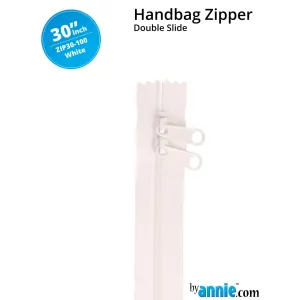 Zippers - White