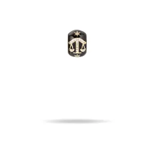 Zodiac Ceramic   Diamond Libra Big Bead