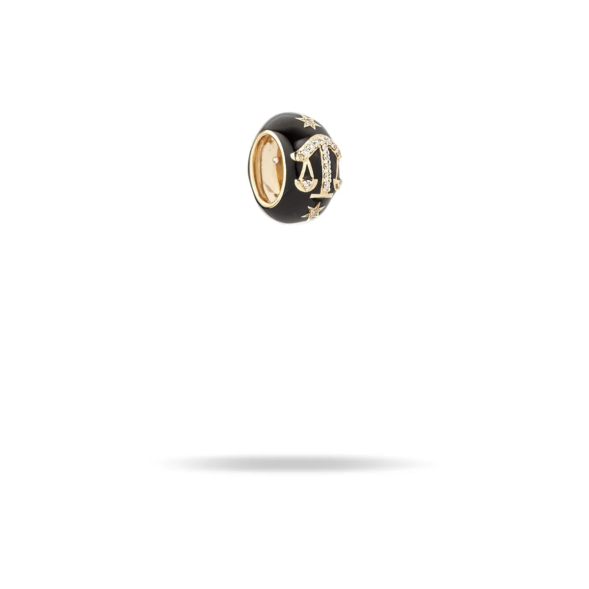 Zodiac Ceramic   Diamond Libra Big Bead