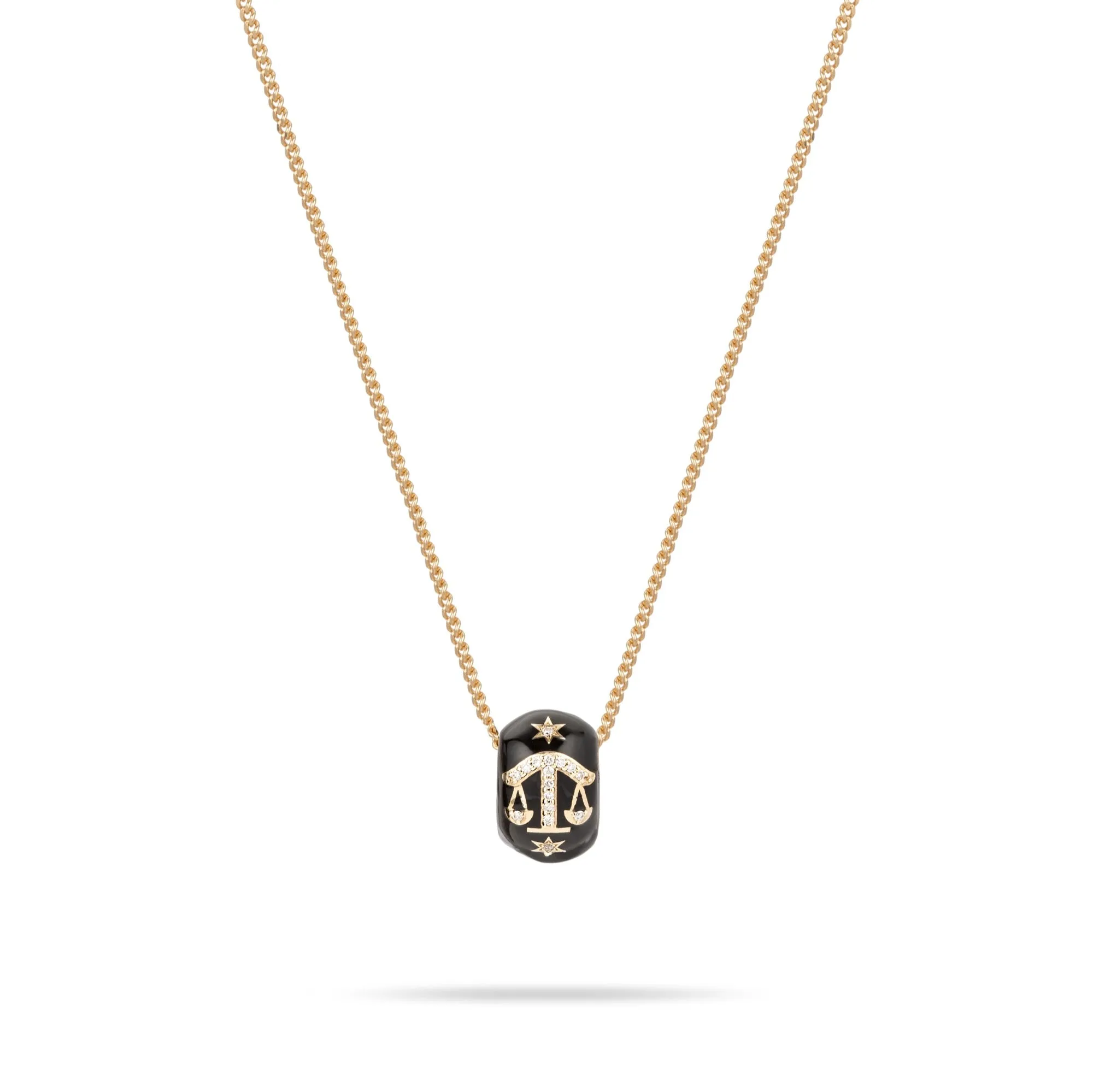 Zodiac Ceramic   Diamond Libra Big Bead