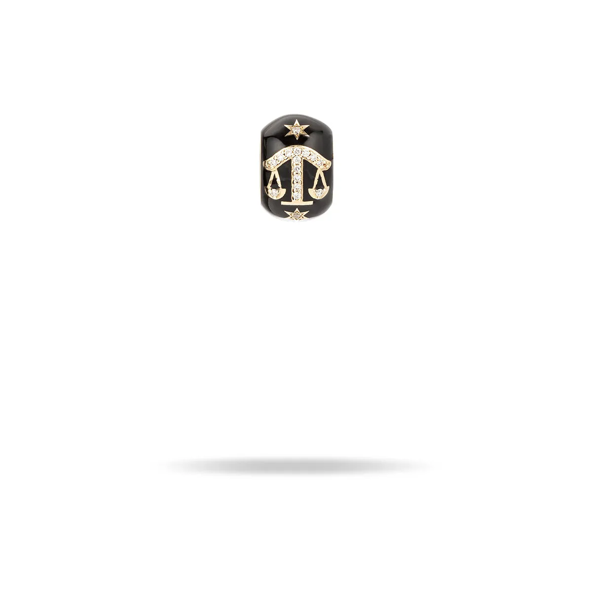 Zodiac Ceramic   Diamond Libra Big Bead