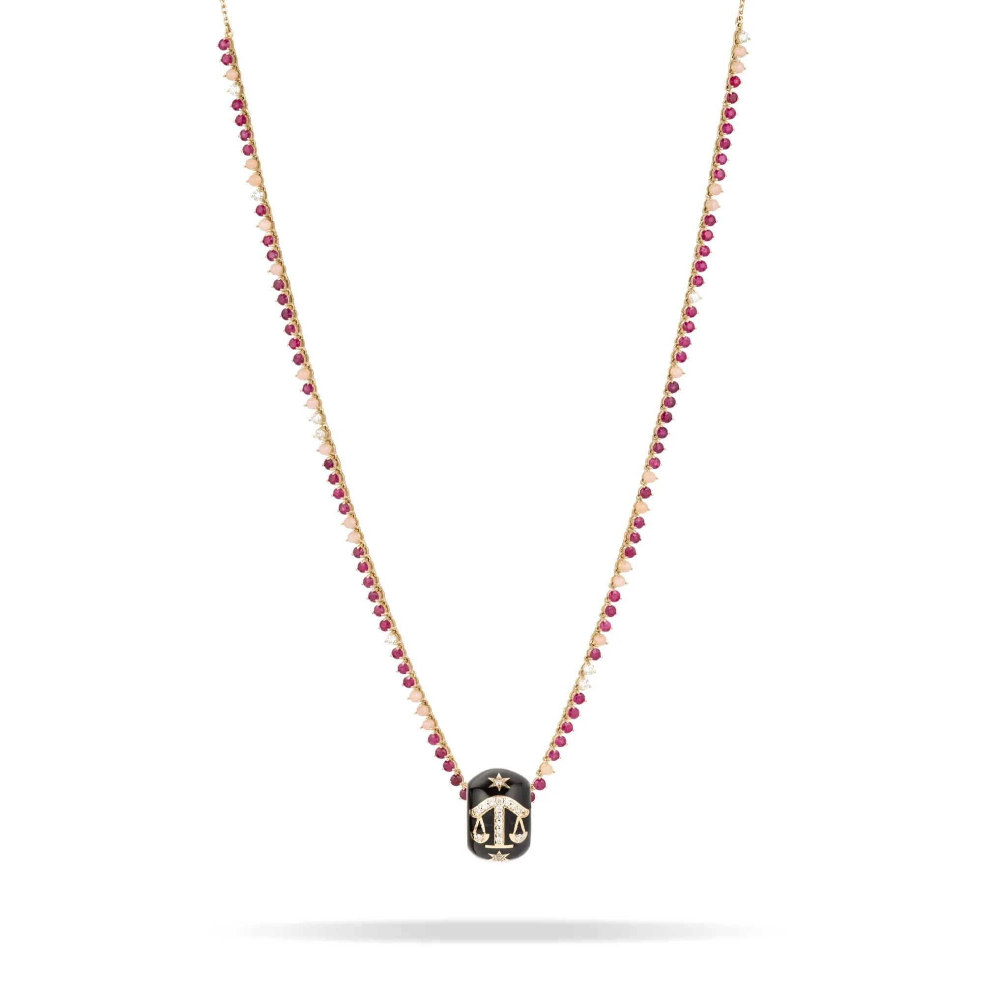Zodiac Ceramic   Diamond Libra Big Bead