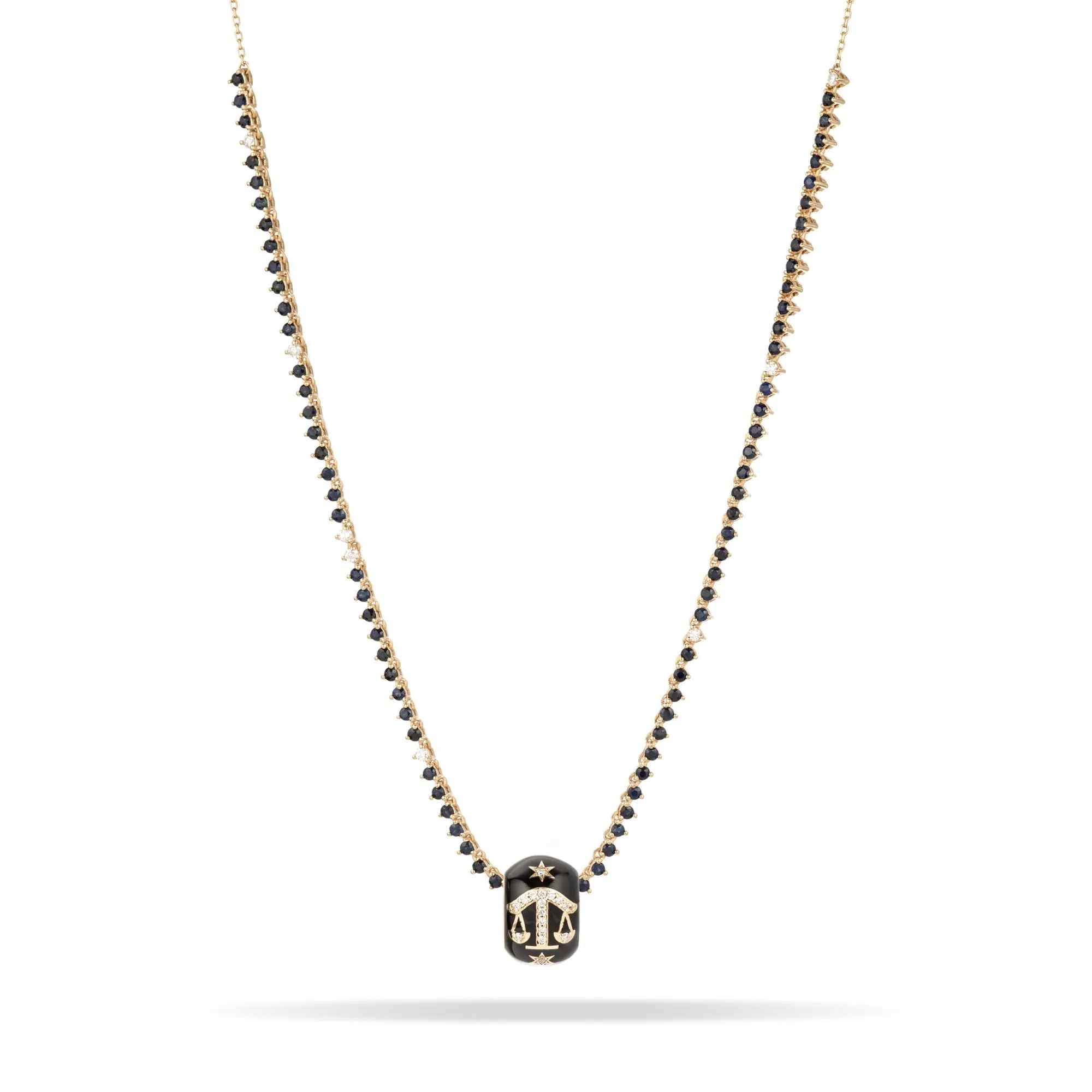 Zodiac Ceramic   Diamond Libra Big Bead